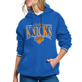 New York Knicks Starter Women's Arch Stripe Fleece Hoodie