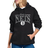 Brooklyn Nets Starter Women's Arch Stripe Fleece Hoodie