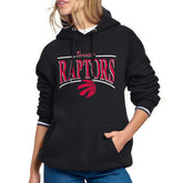 Toronto Raptors Starter Women's Arch Stripe Fleece Hoodie