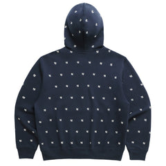 Navy New York Yankees Madhappy Unisex All Over Fleece Full-Zip Hoodie