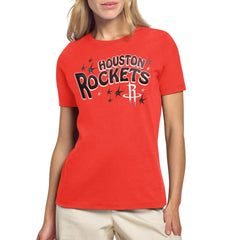 Houston Rockets Starter Women's Fireworks T-Shirt