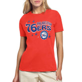 Philadelphia 76ers Starter Women's Fireworks T-Shirt