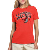 Portland Trail Blazers Starter Women's Fireworks T-Shirt