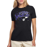 Utah Jazz Starter Women's Fireworks T-Shirt