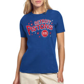 Detroit Pistons Starter Women's Fireworks T-Shirt sale