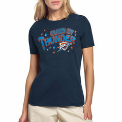 Oklahoma City Thunder Starter Women's Fireworks T-Shirt