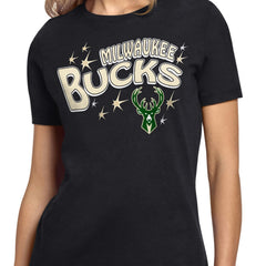 Milwaukee Bucks Starter Women's Fireworks T-Shirt