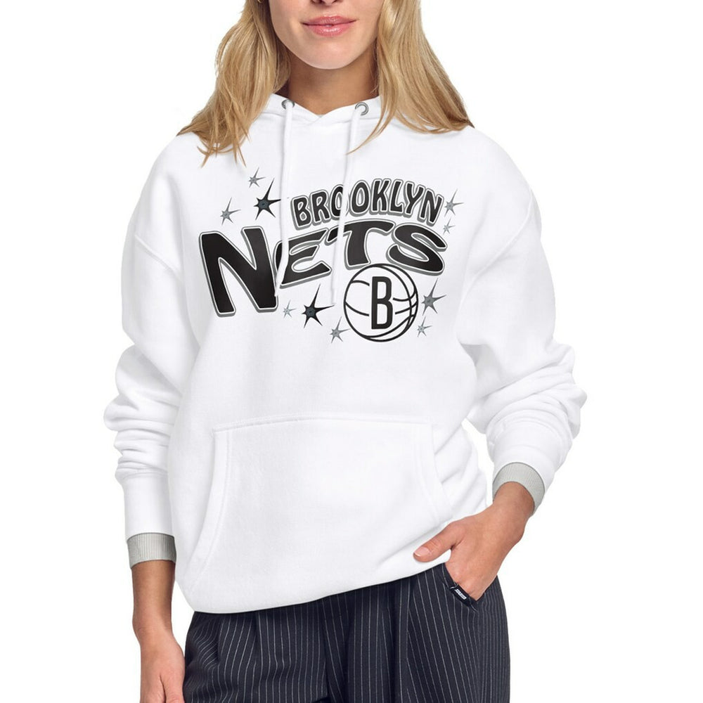 Brooklyn Nets Starter Women's Fireworks Fleece Hoodie