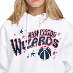 Washington Wizards Starter Women's Fireworks Fleece Hoodie