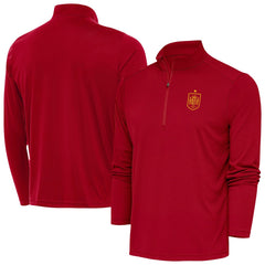 Spain National Team Antigua Statement Quarter-Zip Pullover