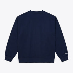 Navy New York Yankees Mitchell & Ness Women's Script Sweatshirt