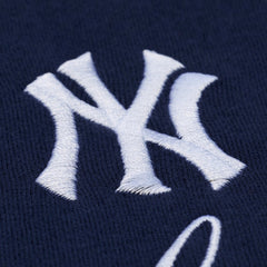 Navy New York Yankees Mitchell & Ness Women's Script Sweatshirt