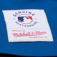 Royal Los Angeles Dodgers Mitchell & Ness Women's Pep Rally Cropped Boxy T-Shirt