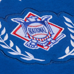 Royal New York Mets Mitchell & Ness Women's Pep Rally Sweatshirt