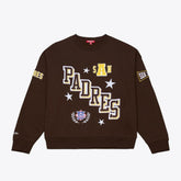 Brown San Diego Padres Mitchell & Ness Women's Pep Rally Sweatshirt