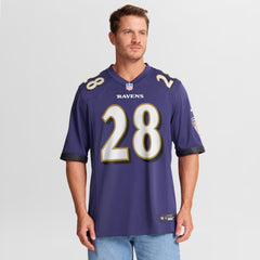 Taven Bryan Team Game Jersey - Baltimore Ravens Jerseys