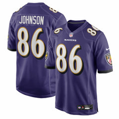 Cornelius Johnson Team Game Jersey - Baltimore Ravens Jerseys