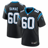 Nick Samac Team Game Jersey - Carolina Panthers Jerseys