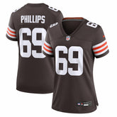 Tyre Phillips Women's Team Game Jersey - Cleveland Browns Jerseys