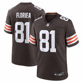 Luke Floriea Team Game Jersey - Cleveland Browns Jerseys