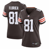 Luke Floriea Women's Team Game Jersey - Cleveland Browns Jerseys