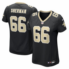 William Sherman Women's Team Game Jersey - New Orleans Saints Jerseys