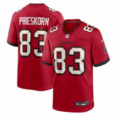 Caden Prieskorn Team Game Jersey - Tampa Bay Buccaneers Jerseys