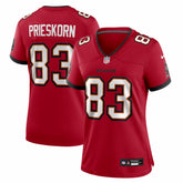 Caden Prieskorn Women's Team Game Jersey - Tampa Bay Buccaneers Jerseys