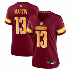 Tay Martin Women's Team Game Jersey - Washington Commanders Jerseys