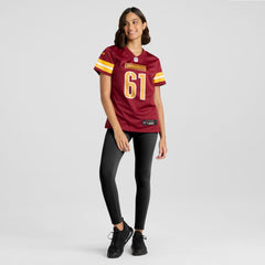 Tyler Cooper Women's Team Game Jersey - Washington Commanders Jerseys