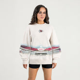 Gameday Couture Women's Power Move Stadium Premium Drop Shoulder Sweatshirt - Kansas City Chiefs Sweatshirts