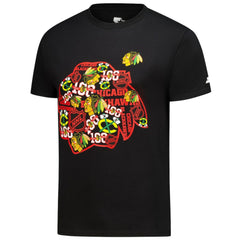 NHL Chicago Blackhawks Starter Logo Collage T-Shirt