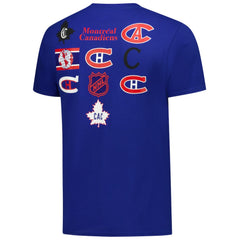 NHL Montreal Canadiens Starter Logo Collage T-Shirt