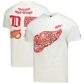 NHL Detroit Red Wings Starter Logo Collage T-Shirt