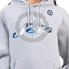 NHL Winnipeg Jets G-III 4Her by Carl Banks Women's Shadow Logo Fleece Hoodie