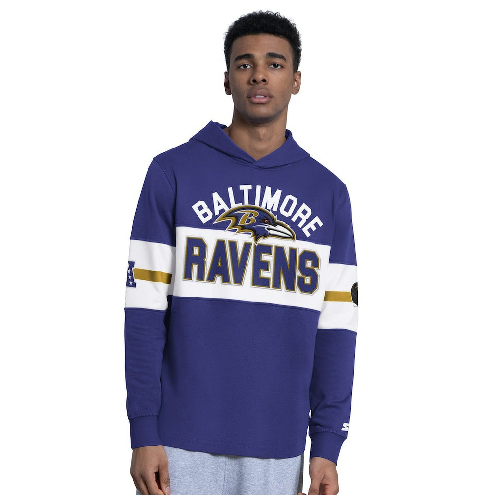 Starter Fullback Jersey Hoodie - Baltimore Ravens Hoodies,Jerseys