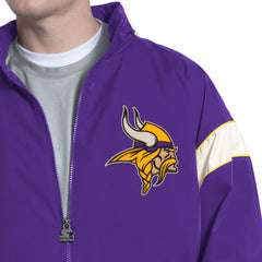 Starter The Gust Full-Zip Hooded Jacket - Minnesota Vikings Jackets