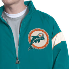 Starter The Gust Full-Zip Hooded Jacket - Miami Dolphins Jackets