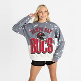 Gameday Couture Women's Arch Rivals Faded Wash Sweatshirt - Tampa Bay Buccaneers Sweatshirts