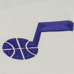 Mitchell & Ness Utah Jazz Hardwood Classics Chainstitch Premium T-Shirt