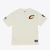 Mitchell & Ness Cleveland Cavaliers Hardwood Classics Chainstitch Premium T-Shirt sale