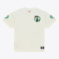 Mitchell & Ness Boston Celtics Hardwood Classics Chainstitch Premium T-Shirt