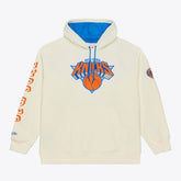 Mitchell & Ness New York Knicks Hardwood Classics Chainstitch Premium Fleece Hoodie