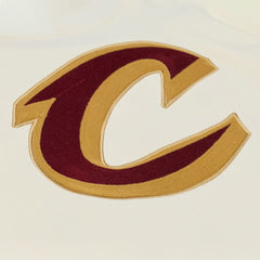 Mitchell & Ness Cleveland Cavaliers Hardwood Classics Chainstitch Premium Fleece Hoodie sale