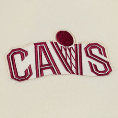 Mitchell & Ness Cleveland Cavaliers Hardwood Classics Chainstitch Premium Fleece Hoodie sale