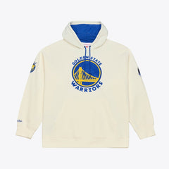 Mitchell & Ness Golden State Warriors Hardwood Classics Chainstitch Premium Fleece Hoodie sale