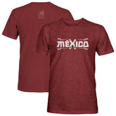 Mexico National Team 1863FC Athletic Wordmark Vintage Tri-Blend T-Shirt