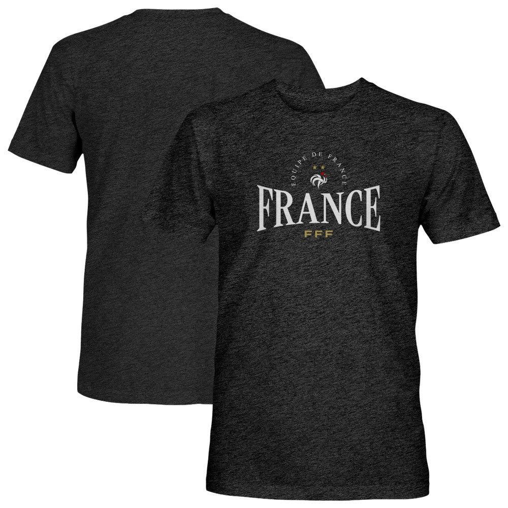 France National Team 1863FC Athletic Wordmark Vintage Tri-Blend T-Shirt
