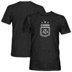 Argentina National Team 1863FC Mono Badge Vintage Tri-Blend T-Shirt