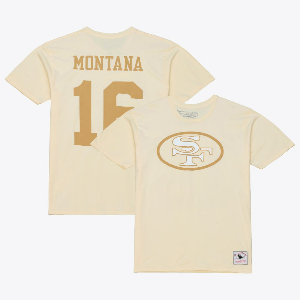 Joe Montana Sandman Name & Number T-Shirt - San Francisco 49ers T-shirts